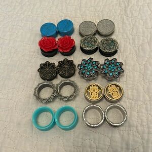 7/8 gauge 22mm PLUGS && TUNNELS